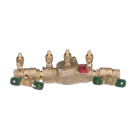 Watts 3/4 In Lead-Free Double Check Valve Backflow Preventer Assembly 0063231